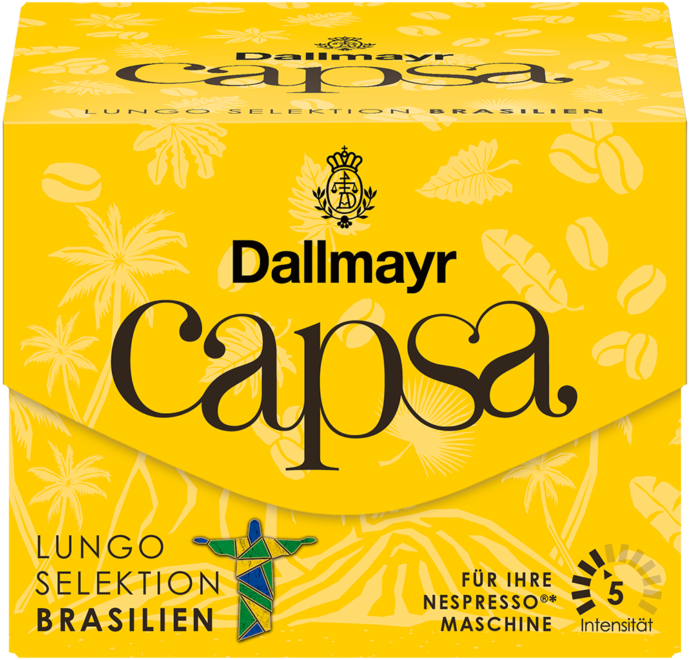 DALLMAYR CAPSA LUNGO SELEKTION DES JAHRES Kaffeekapseln (Nespresso)