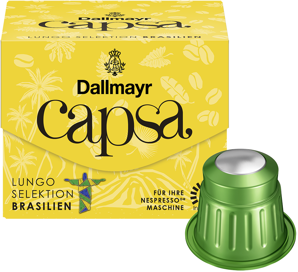 DALLMAYR CAPSA LUNGO SELEKTION DES JAHRES Kaffeekapseln (Nespresso)