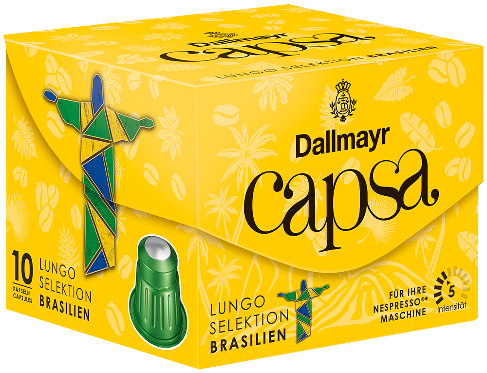 DALLMAYR CAPSA LUNGO SELEKTION DES JAHRES Kaffeekapseln (Nespresso)