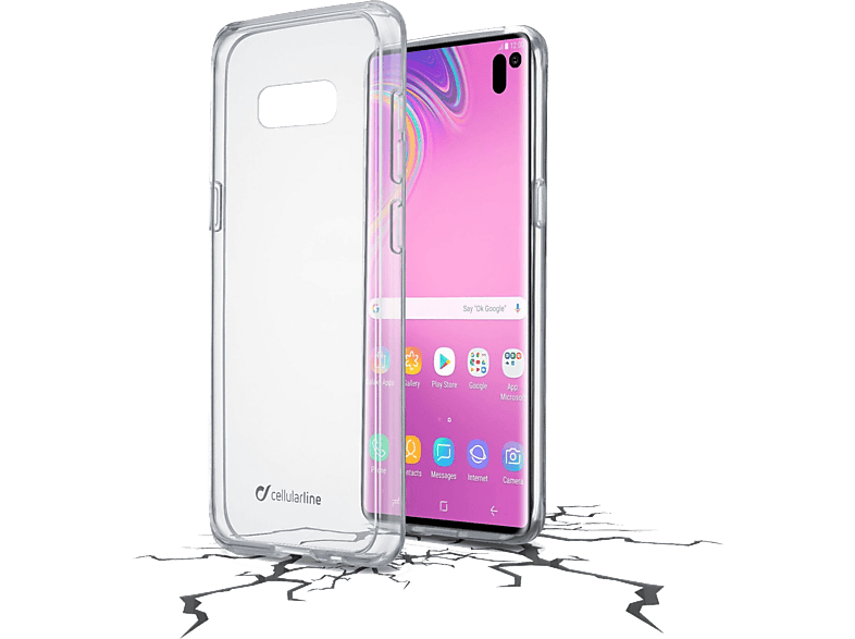 CELLULARLINE Cover Clear Duo Galaxy S10 E Transparant (CLEARDUOGALS10LT)