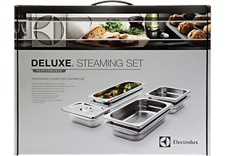 ELECTROLUX PKKS8 Deluxe rozsdamentes acél párolóedény szett, 7 db