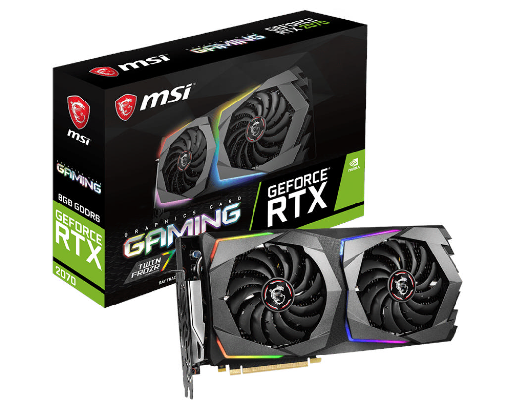 MSI VGA GeForce RTX 2070 GAMING 8G Ekran Kartı