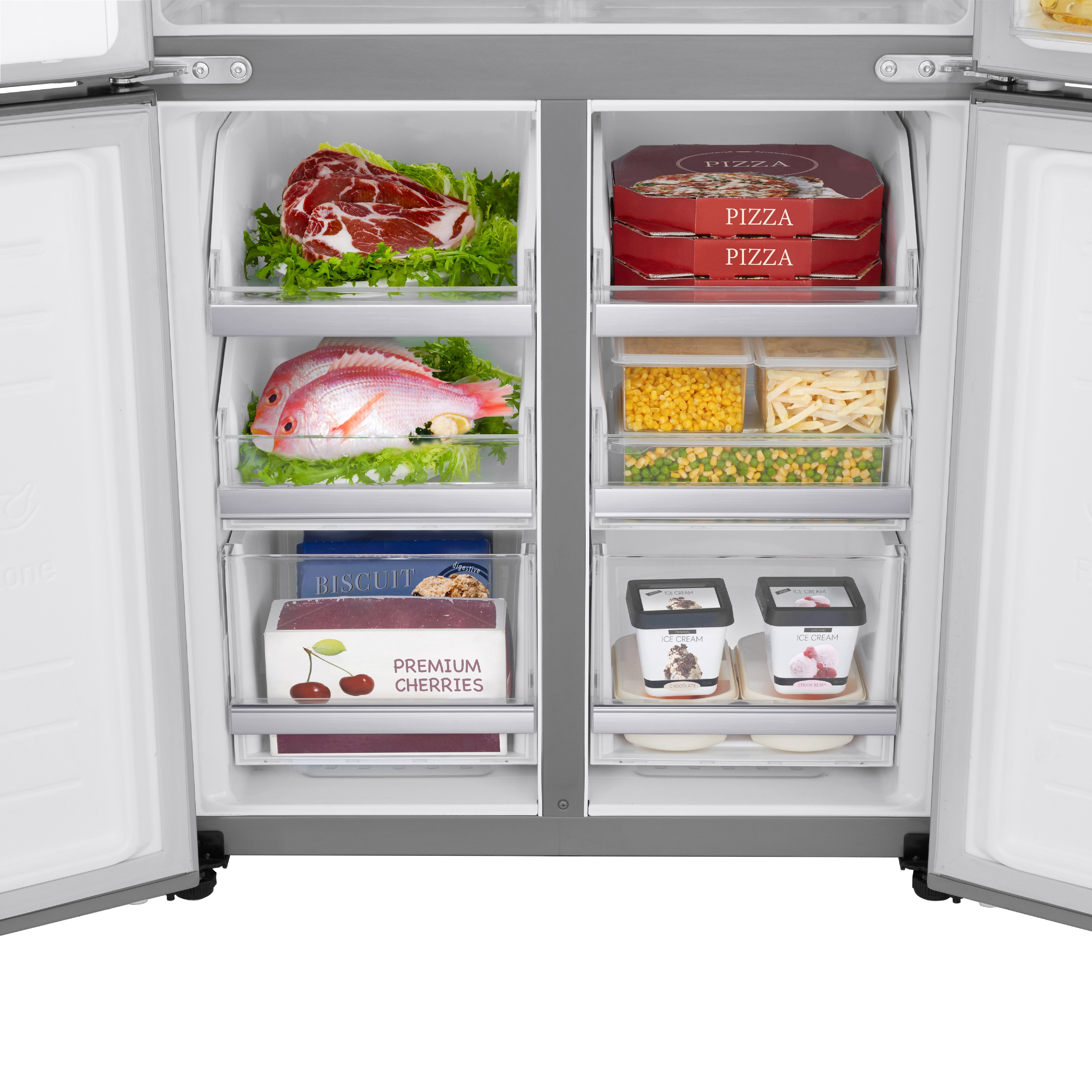 LG GML844PZKZ French Door (506 l, E, 1787 mm hoch, Edelstahl)
