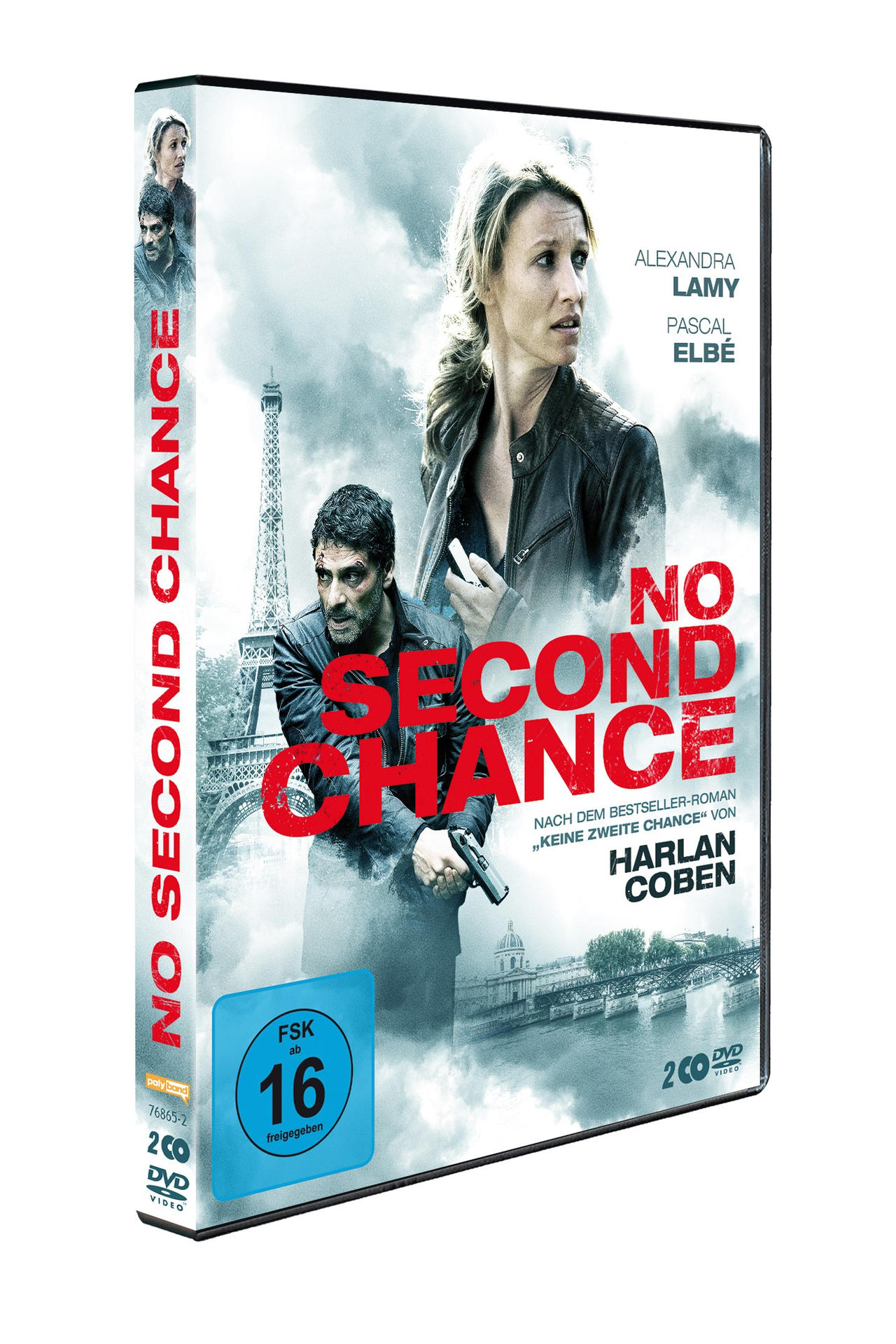 DVD-Hülle mit Filmplakat einer Frau und eines Mannes, mit dem Titel 'No Second Chance'.