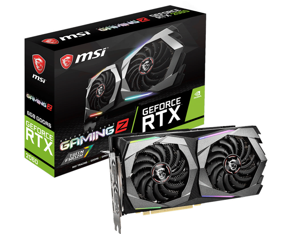 MSI VGA GeForce RTX 2060 GAMING Z 6G Ekran Kartı