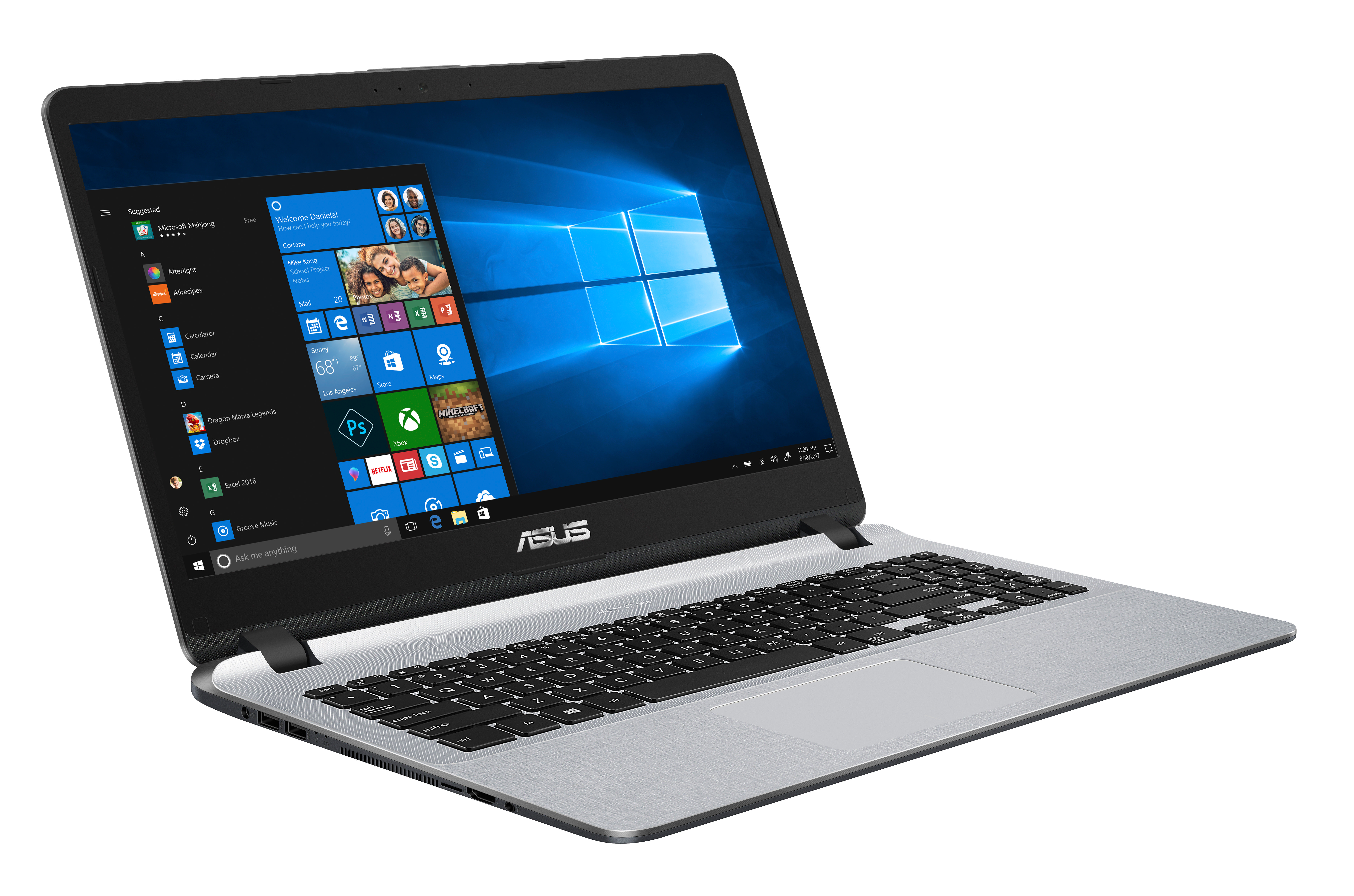 ASUS X507MA-BR060T 15.6"/Intel N4000 İşlemci/4GB Bellek/500GB Harddisk/Intel HD/Laptop 