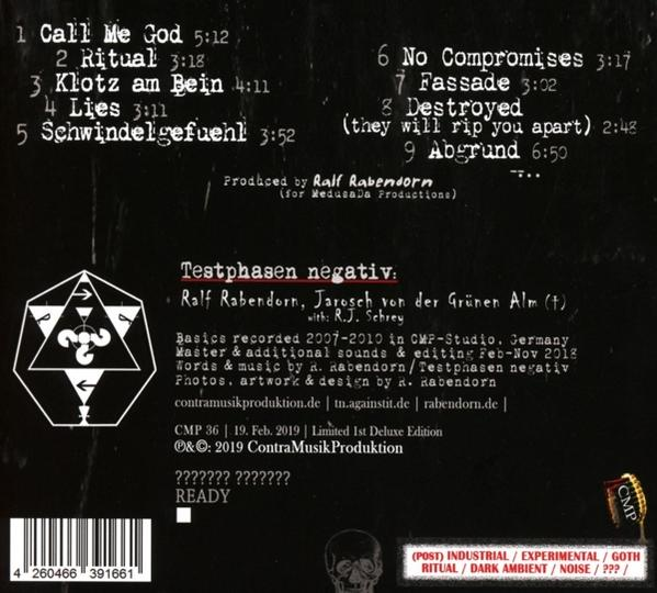 Testphasen Negativ - Die soziale Apokalypse-The Social Apocalypse  - (CD)