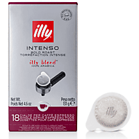 ILLY Kaffeepad Dunkle Röstung (18 Pads, Kompatibles System: Espressomaschinen)