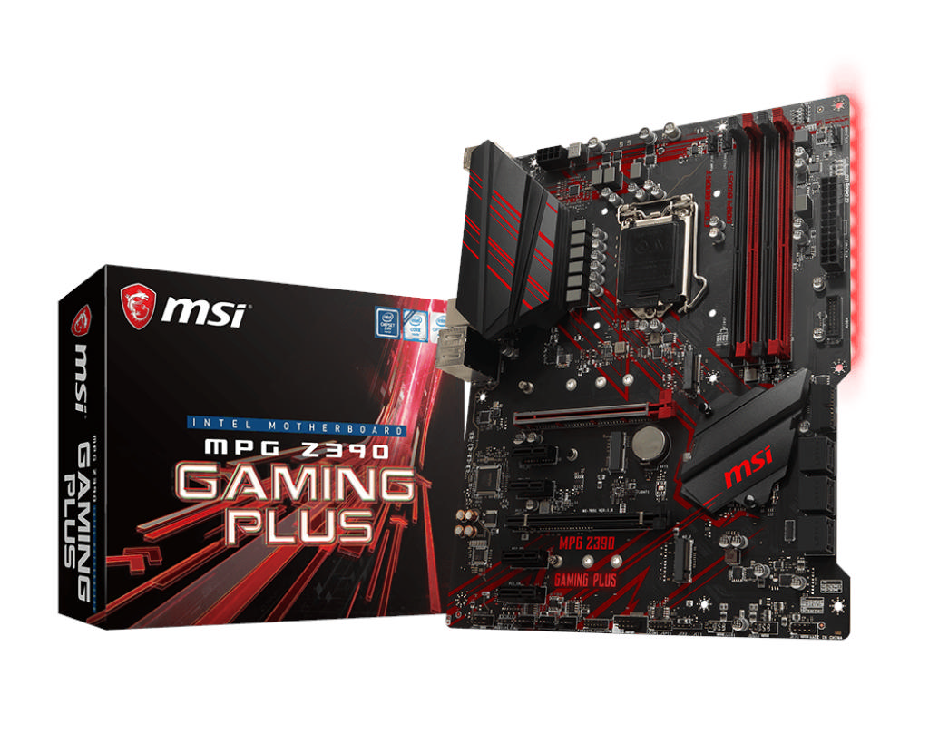 MSI Mpg Z390 Gamıng Plus Soket 1151 Ddr4 4400(Oc) Hdmı Dvı M.2 Usb3.1 Atx Anakart