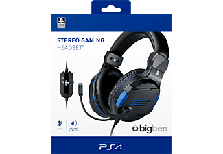 BIG BEN Stereo Gaming Headset V3, fekete (PlayStation 4)