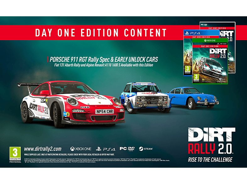 DiRT Rally Day One Edition 2.0 NL/FR PS4