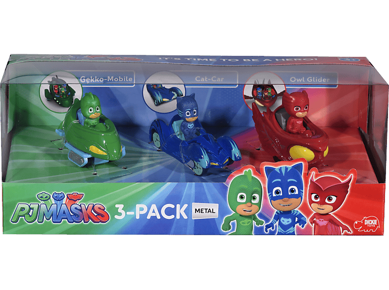 JADA PJ Masks 3-Pack Spielzeugauto Mehrfarbig
