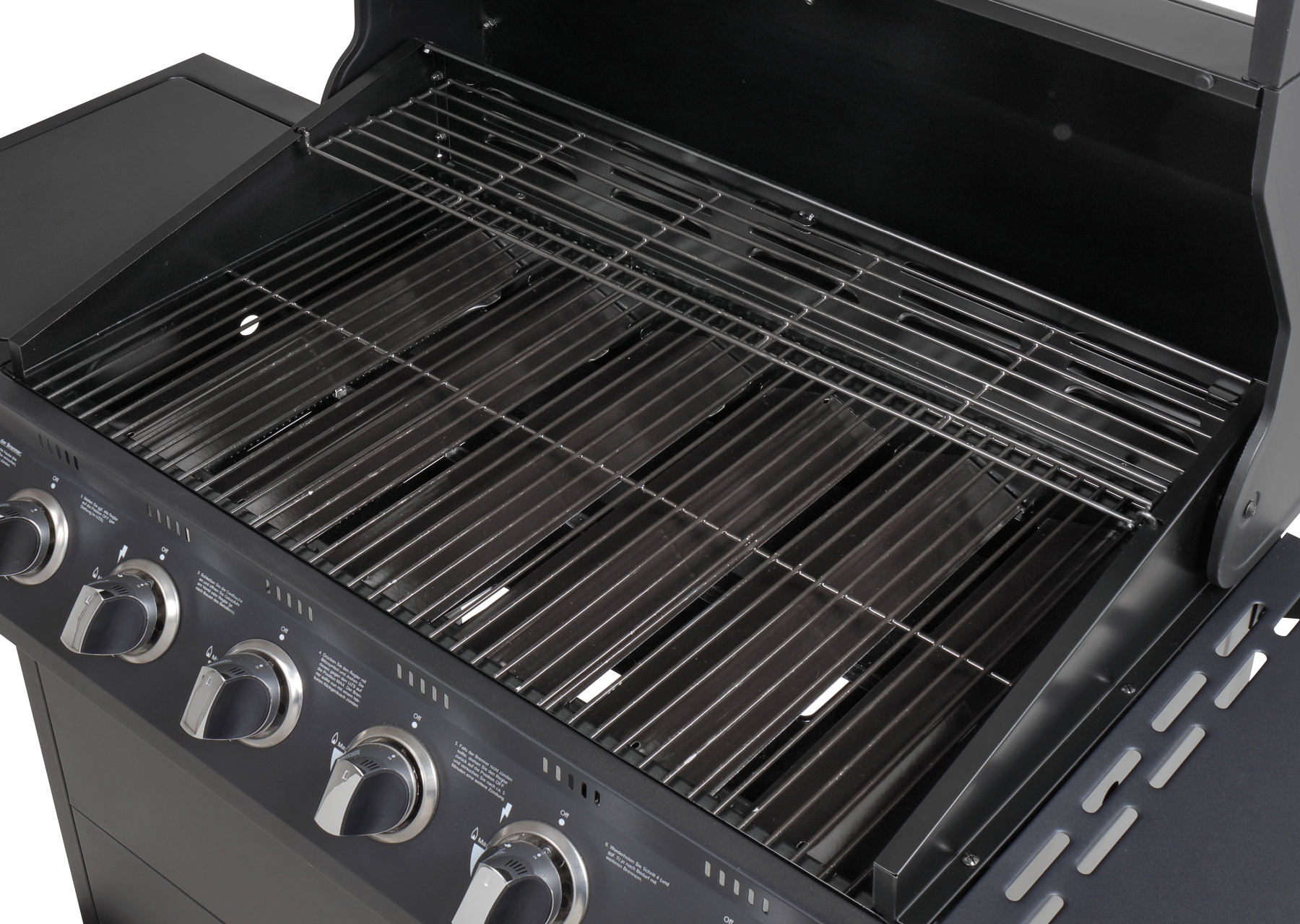 EL FUEGO AY 564 Columbus 6 + 1 Gasgrill, Schwarz (21080 Watt)