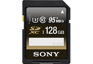 SONY SF-G1UZ Professional Class 10 UHS-I U3, SDXC Speicherkarte, 128 GB, 95 MB/s