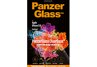 PANZERGLASS Apple iPhone 7/8 Transparant Easy Snap on/off