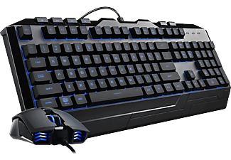 COOLER MASTER Devastator 3 - Clavier et souris de jeu, Câble, QWERTZ, Noir