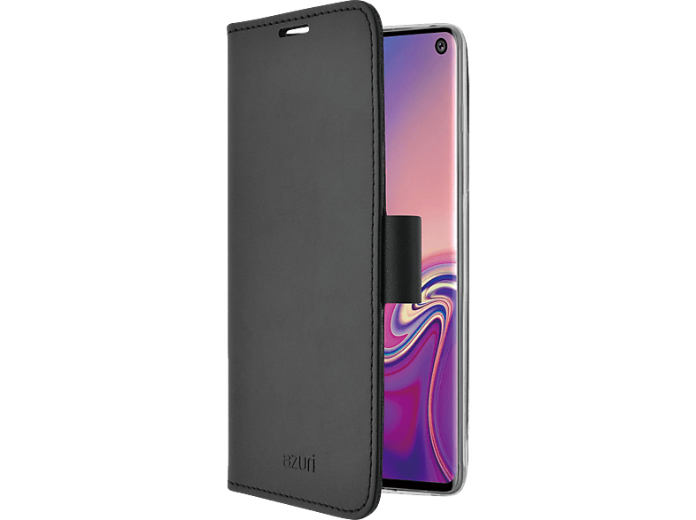 AZURI Cover Magnetic Walletcase & 3 Cardslots Galaxy S10 E (AZWALCLRSAG970-BLK)