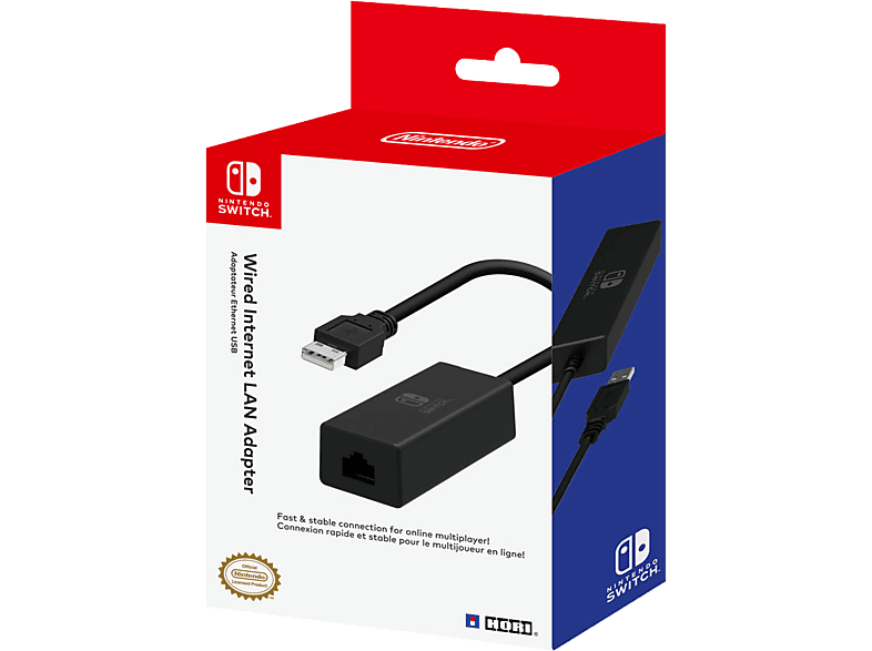 HORI Wired Internet - Lan Adapter (Schwarz)