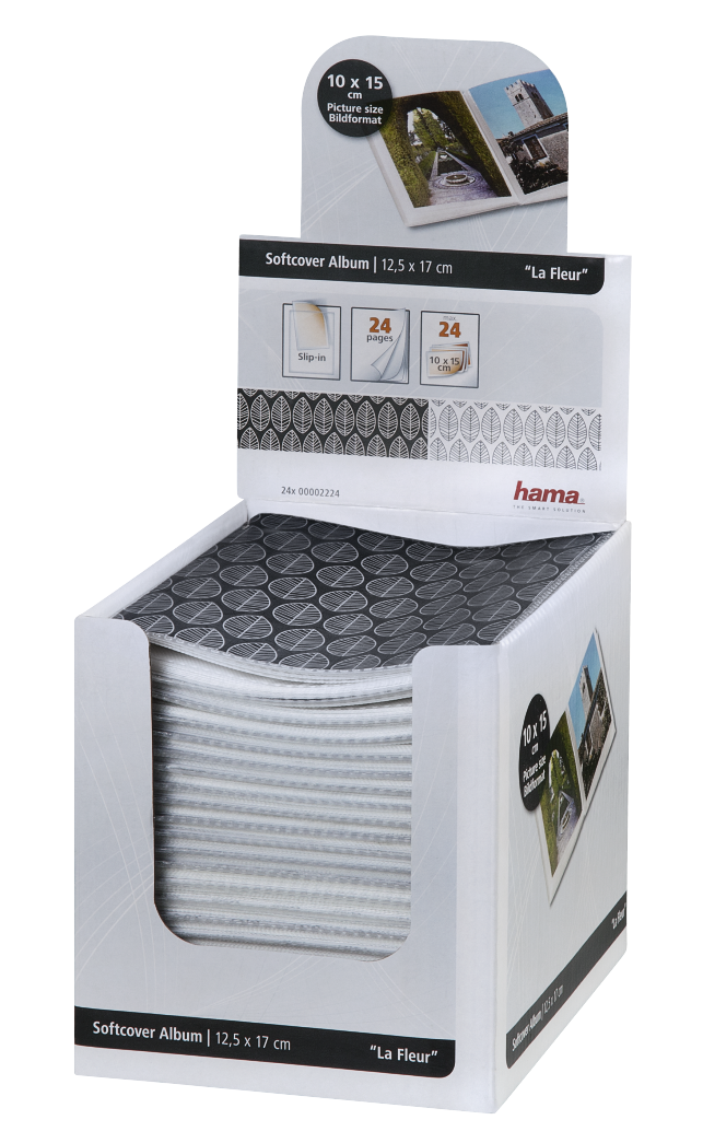 HAMA LA FLEUR Zsebalbum 10X15/24, 24DB-os DISPLAY
