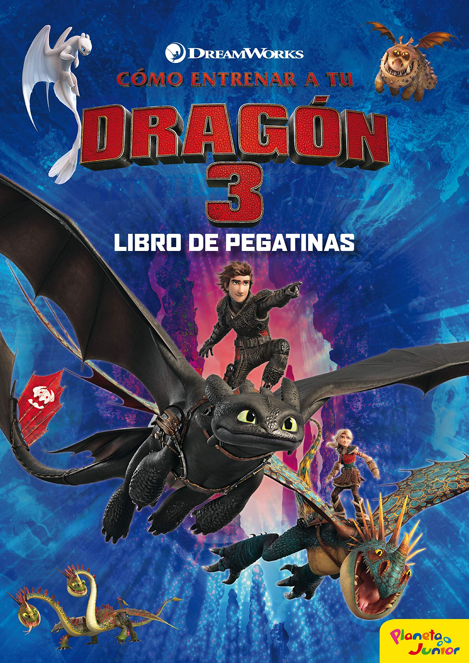 Entrenar A Tu 3. libro de pegatinas dreamworks. tapa blanda 3