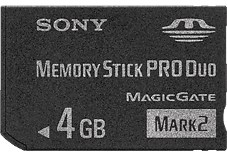 SONY Sony Memory Stick Pro Duo Mark 2 4GB, Memory Stick Pro Duo Memory Stick Pro Duo, 4 GB, 20 MB/s