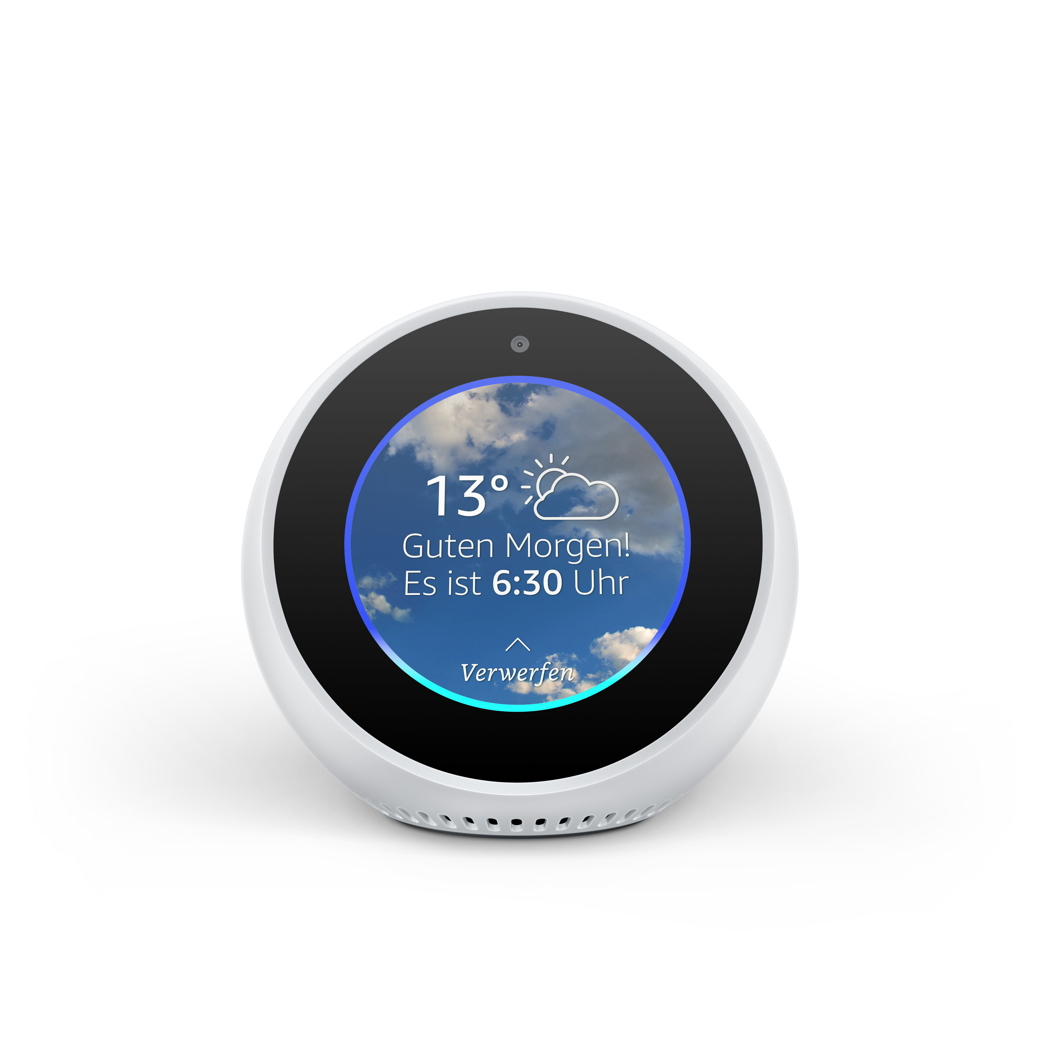 AMAZON Echo Spot Smart Speaker, Weiß
