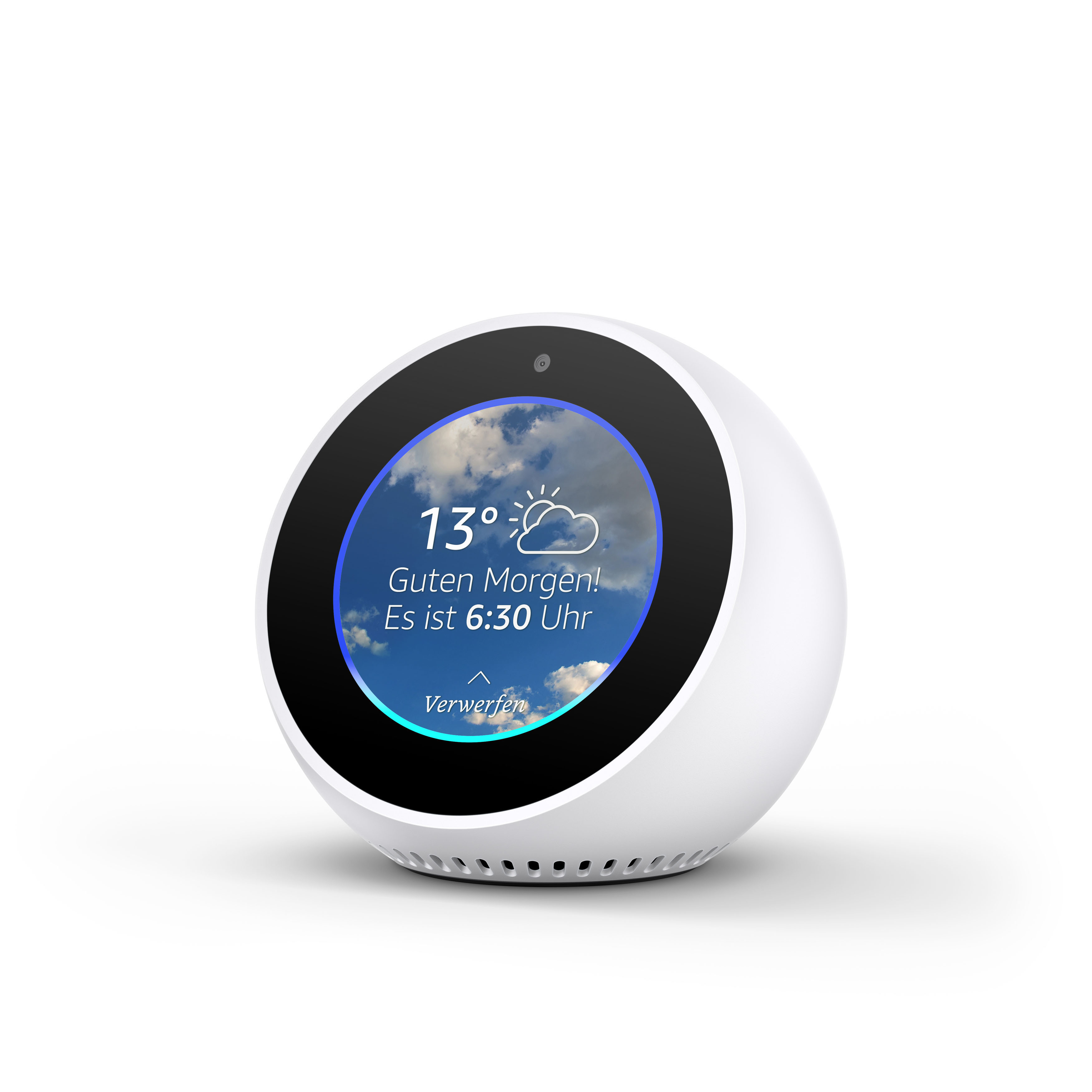 AMAZON Echo Spot Smart Speaker, Weiß