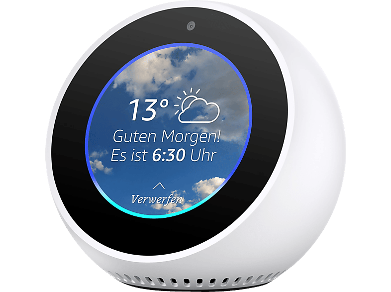 【新品未開封】Amazon Echo Spot ホワイト AMAZON Echo Spot Smart Speaker, Weiß | MediaMarkt