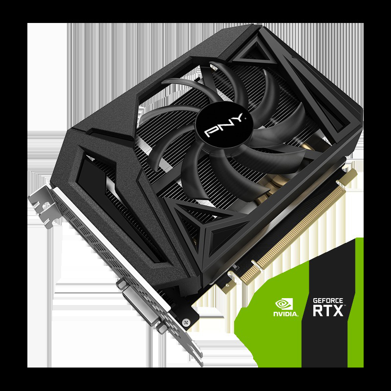PNY GeForce RTX™ 2060 Single Fan 6GB (NVIDIA, Grafikkarte)