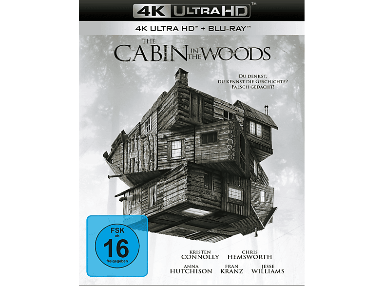 The Cabin in the Woods UHD Blu-ray 4K Ultra HD Blu-ray + Blu-ray (FSK: 16)