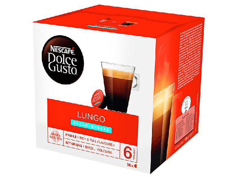 Dolce Gusto Lungo decaffeinato 16 monodosis nescafé descafeinado en unidades 7