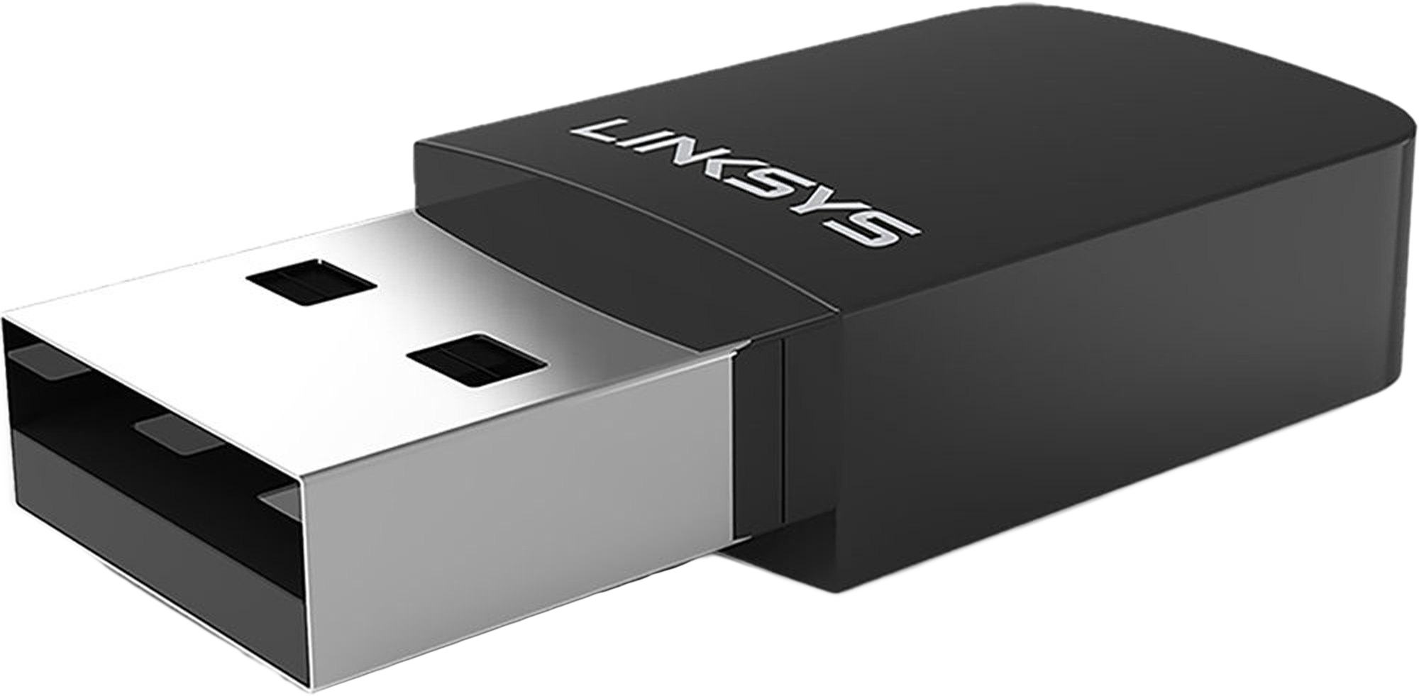 LINKSYS Max Stream WUSB6100M-EU AC600 USB Adapter (600 Mbit/s, MU-MIMO, 3.0), fekete