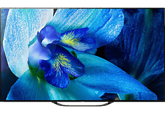 SONY KD-55AG8 OLED TV (Flat, 55 Zoll / 139 cm, OLED 4K, SMART TV, Android TV)