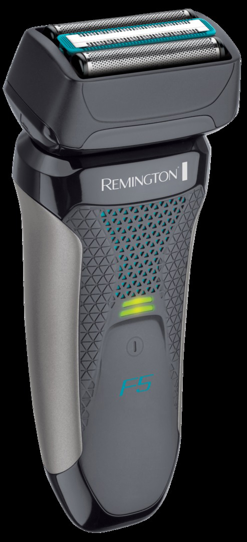 REMINGTON F 5000 STYLE SERIES Rasierer StyleSeries Grau/Aquamarin (Folienrasierer)