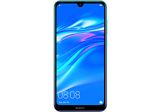 HUAWEI Y7 2019 DualSIM Auróra kék Kártyafüggetlen okostelefon