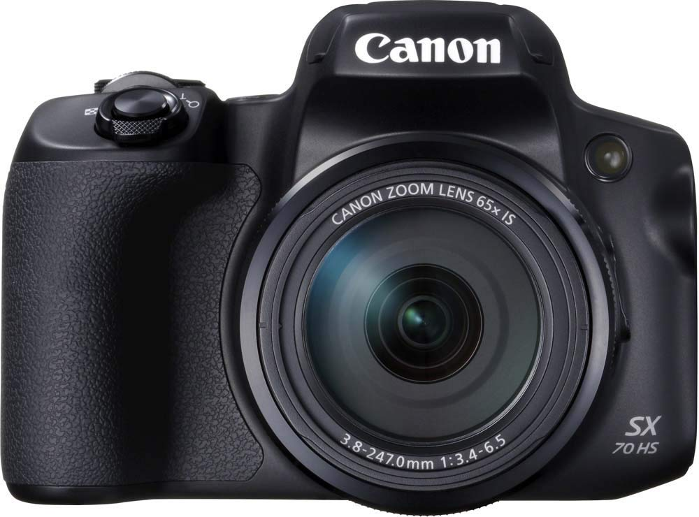 Cámara Bridge - Canon PowerShot SX70 HS, 20.3 MP, 10 fps, DIGIC 8, Vídeo 4K, Wi-Fi, Negro