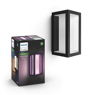 Aplique inteligente - Philips Hue Impress, Alargado, Exterior, LED, Luz blanca y de colores, Domótica