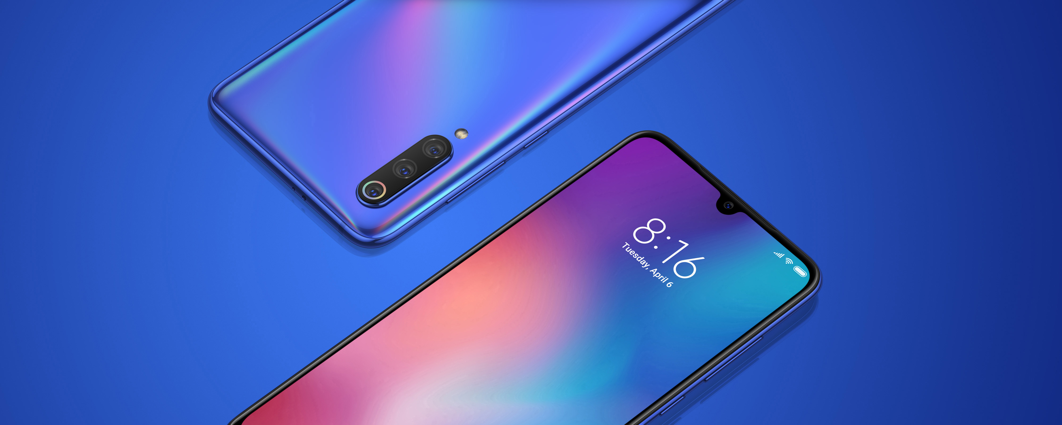 XIAOMI MI 9 64 GB Blau Dual SIM
