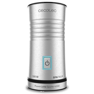 Espumador - Cecotec Power Latte Spume 4000. 3 en 1, Calienta, Espuma en Frío o en Caliente