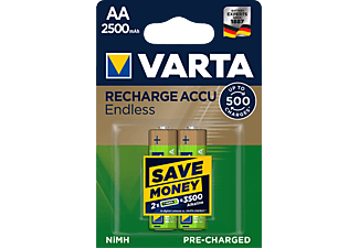 VARTA Accu Endless AA 2500 mAh Pil