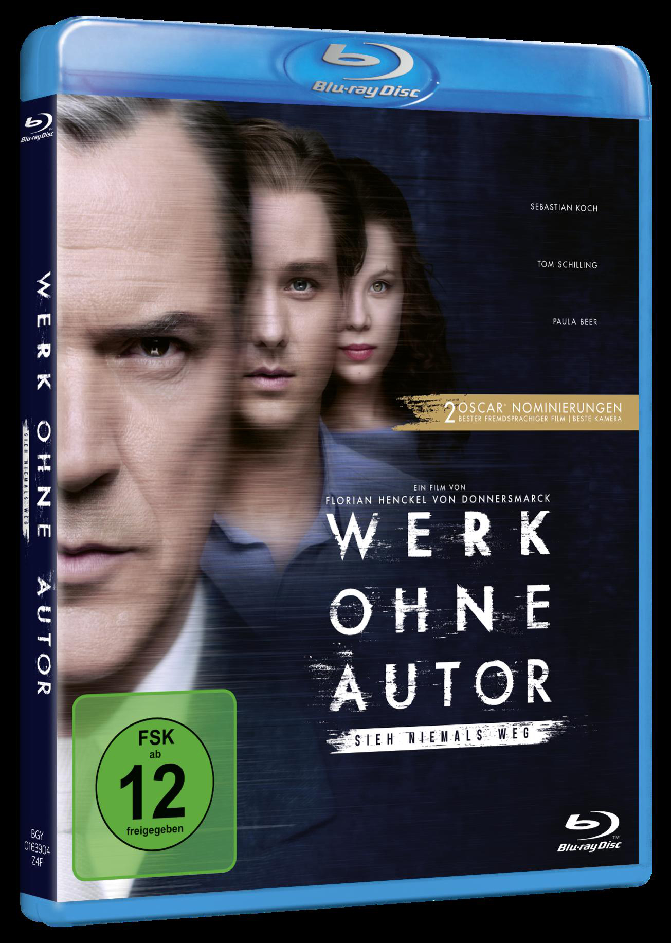 Blu-ray-Disc-Cover für Werk ohne Autor. Gesicht eines Mannes und zwei weitere.