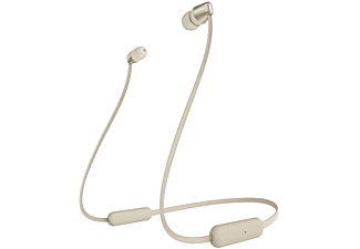 SONY WI-C310 - Bluetooth Kopfhörer (In-ear, Gold)