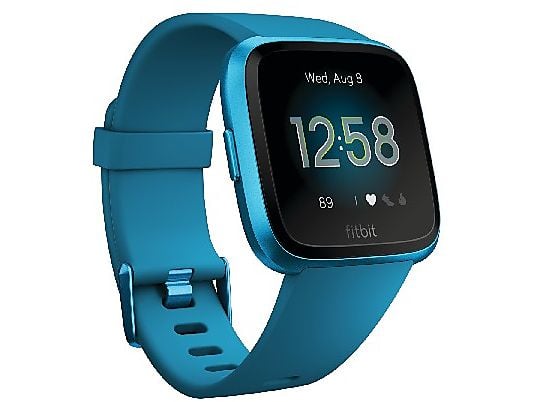 Reloj deportivo - Fitbit Versa Lite, Azul marino, Actividad, Sueño, Sumergible, Apps