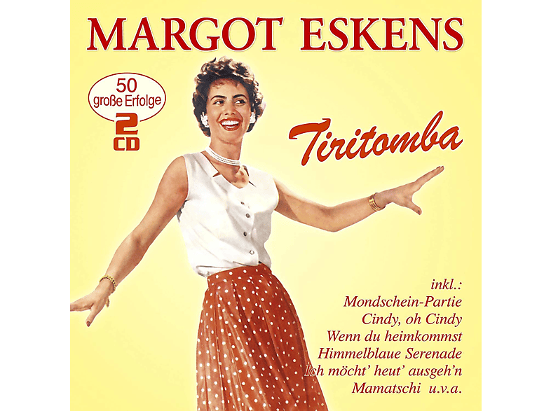 Margot Eskens - Tiritomba-50 grosse Erfolge  - (CD) | Schlager & Volksmusik CDs