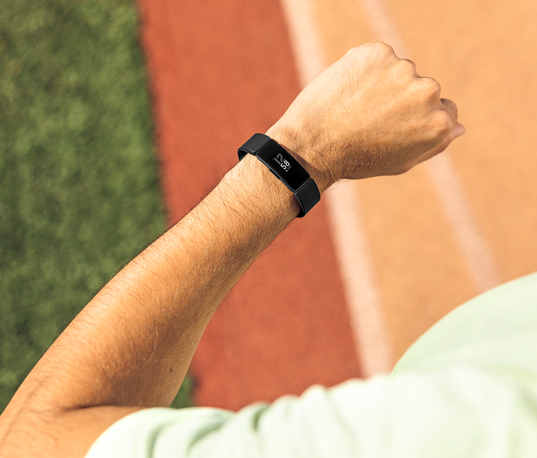FITBIT Inspire, Fitness Tracker, S, L, Schwarz