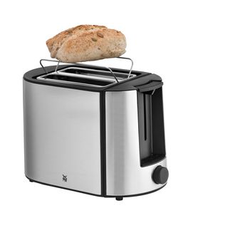 WMF 04.1413.0011 Bueno Pro Toaster Silber (870 Watt, Schlitze: 2)