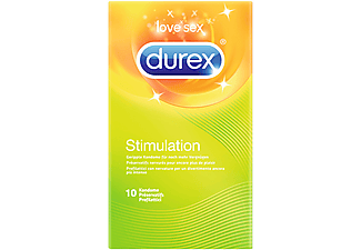 DUREX 3038300 Stimulation - Kondome (Rosafarbene, transparent)