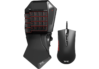 HORI Tactical Assault Commander Pro - Tastiera di gioco + Mouse gaming (Nero)