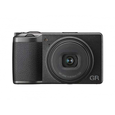 RICOH GR III Kompaktkamera Schwarz, 3 Zoll TFT-Farb Display, WLAN