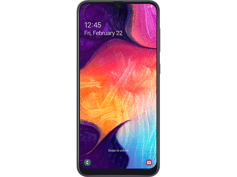 SAMSUNG Smartphone Galaxy A50 black (SM-A505FZKSLUX)